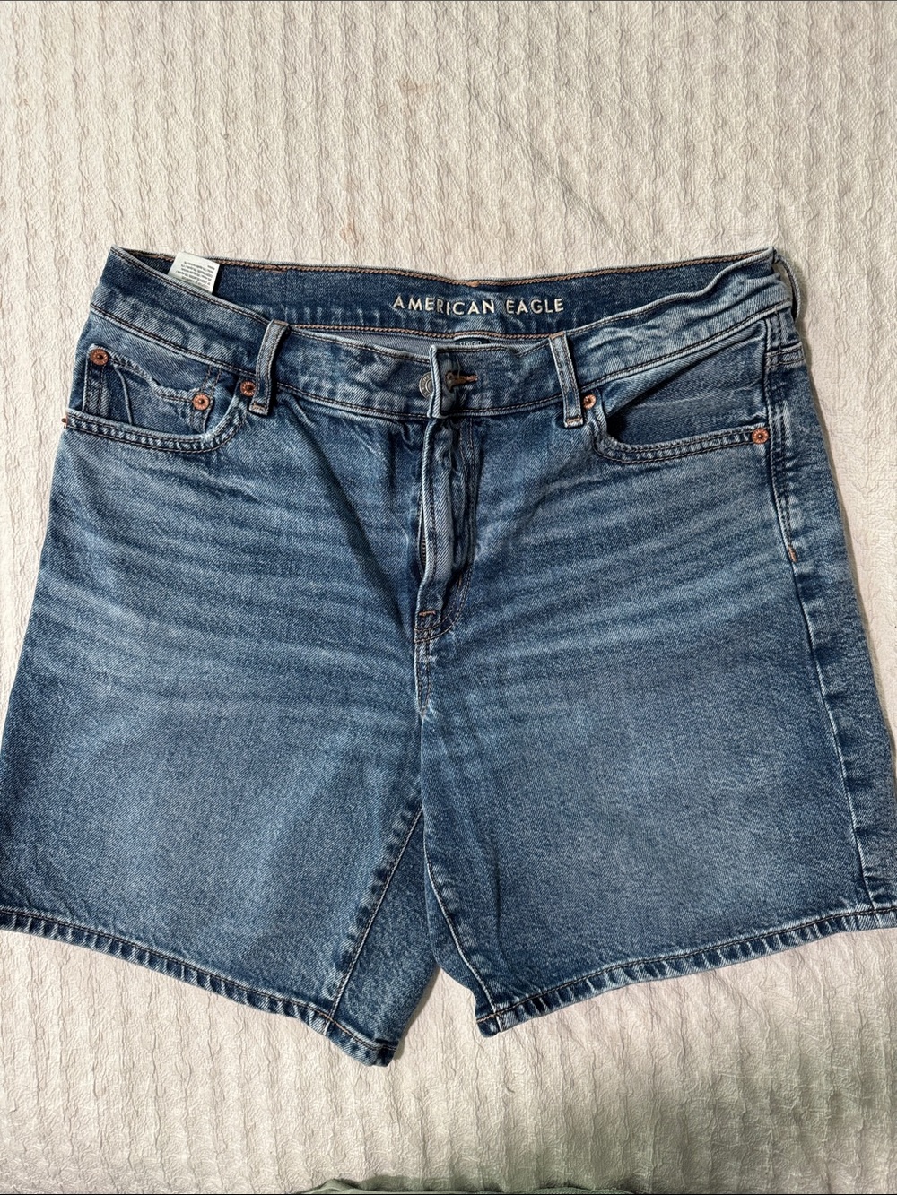 American Eagle Outfitters Vintage Wash Blue Denim Shorts
